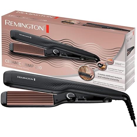 Remington S 3580 Ceramic Crimp Crepe Hair Straightener