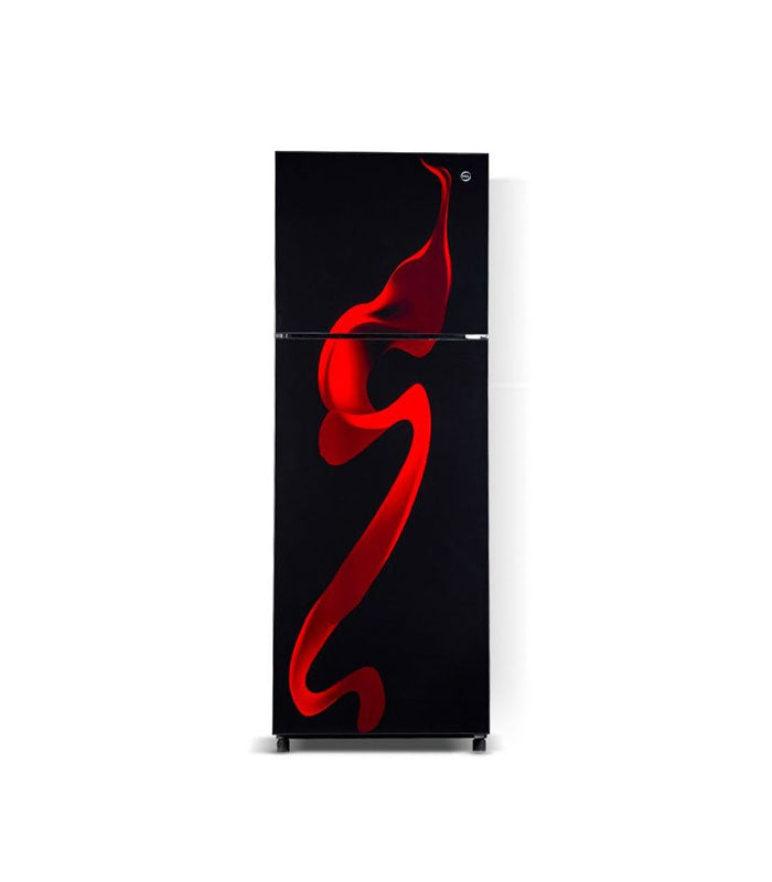 PEL InverterOn Glass Door Jumbo Refrigerator PRINVO - 21850 Maroon and purple prism