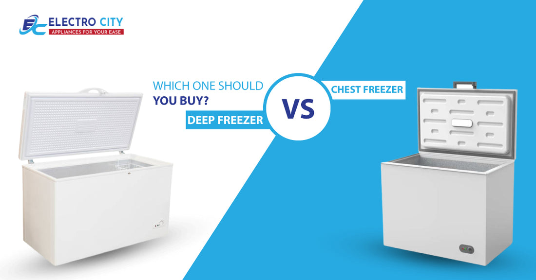 Deep Freezer Vs Chest Freezer – Which one Should You Buy?