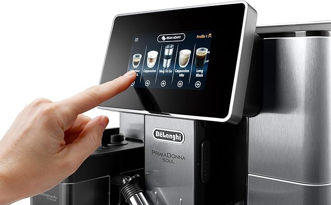 DeLonghi Primadonna Soul Fully Automatic Coffee Maker ECAM610.75.mb