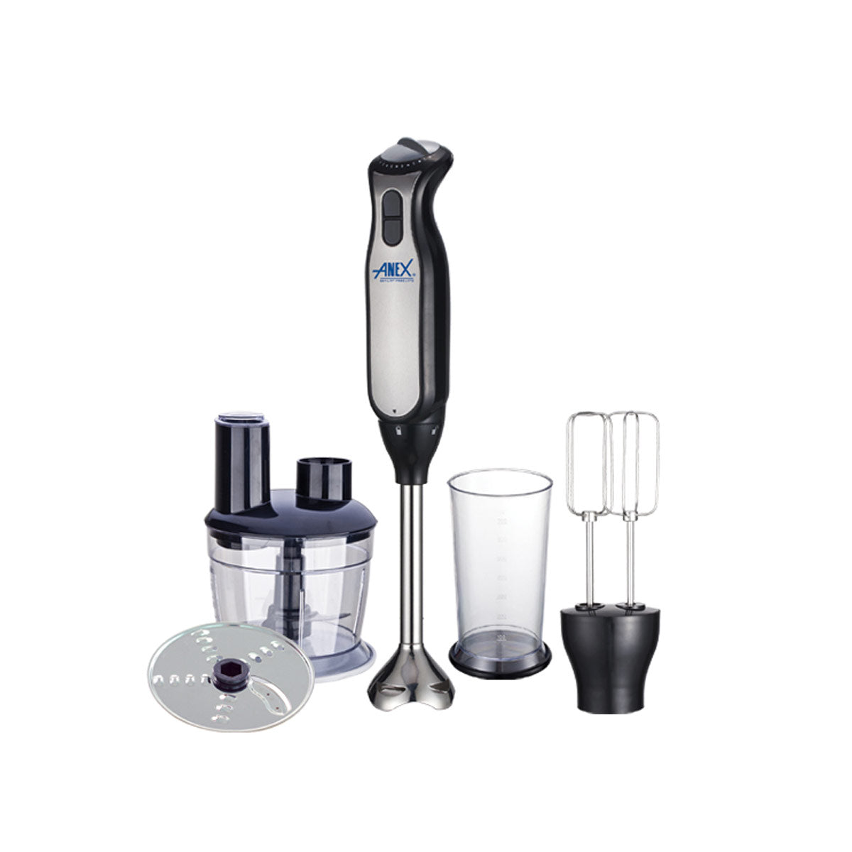 Anex-AG-130-Hand-Blender-with-Egg-Beater-Black