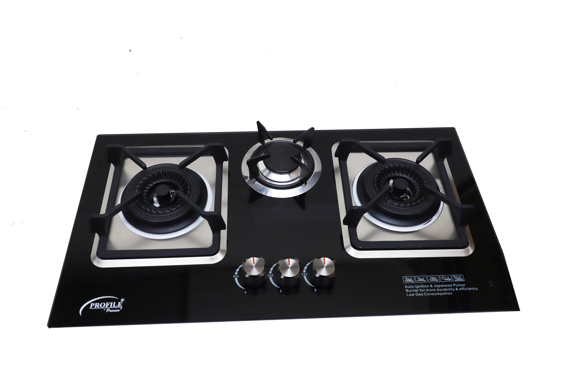 PROFILE PREMIER HOOB 3 BUR NW-200 GLASS