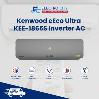 Kenwood eEco Ultra KEE-1865S Inverter AC