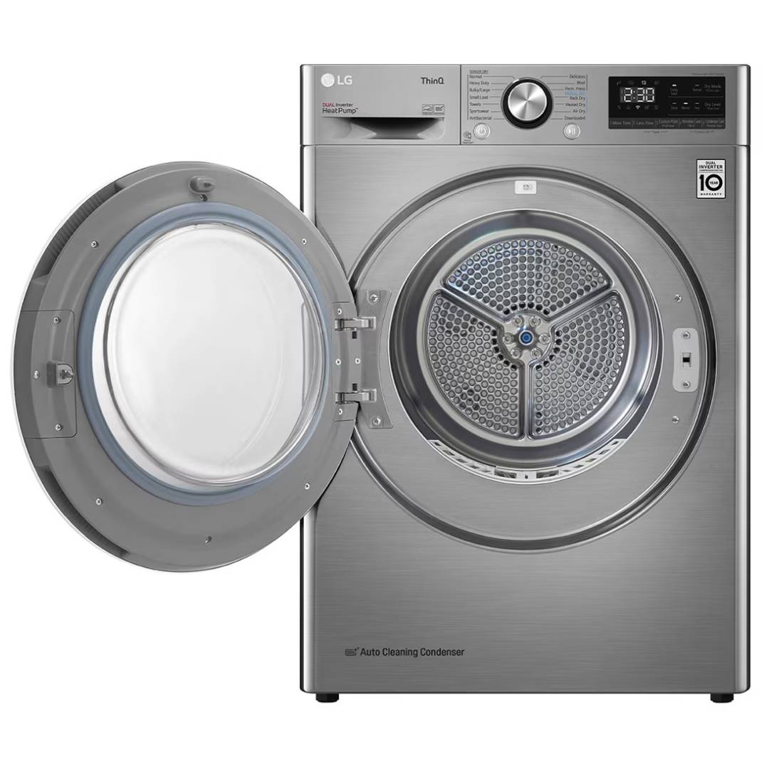 LG RH90V9PV8N Dual Inverter Heat Pump Dryer 9KG Stainless