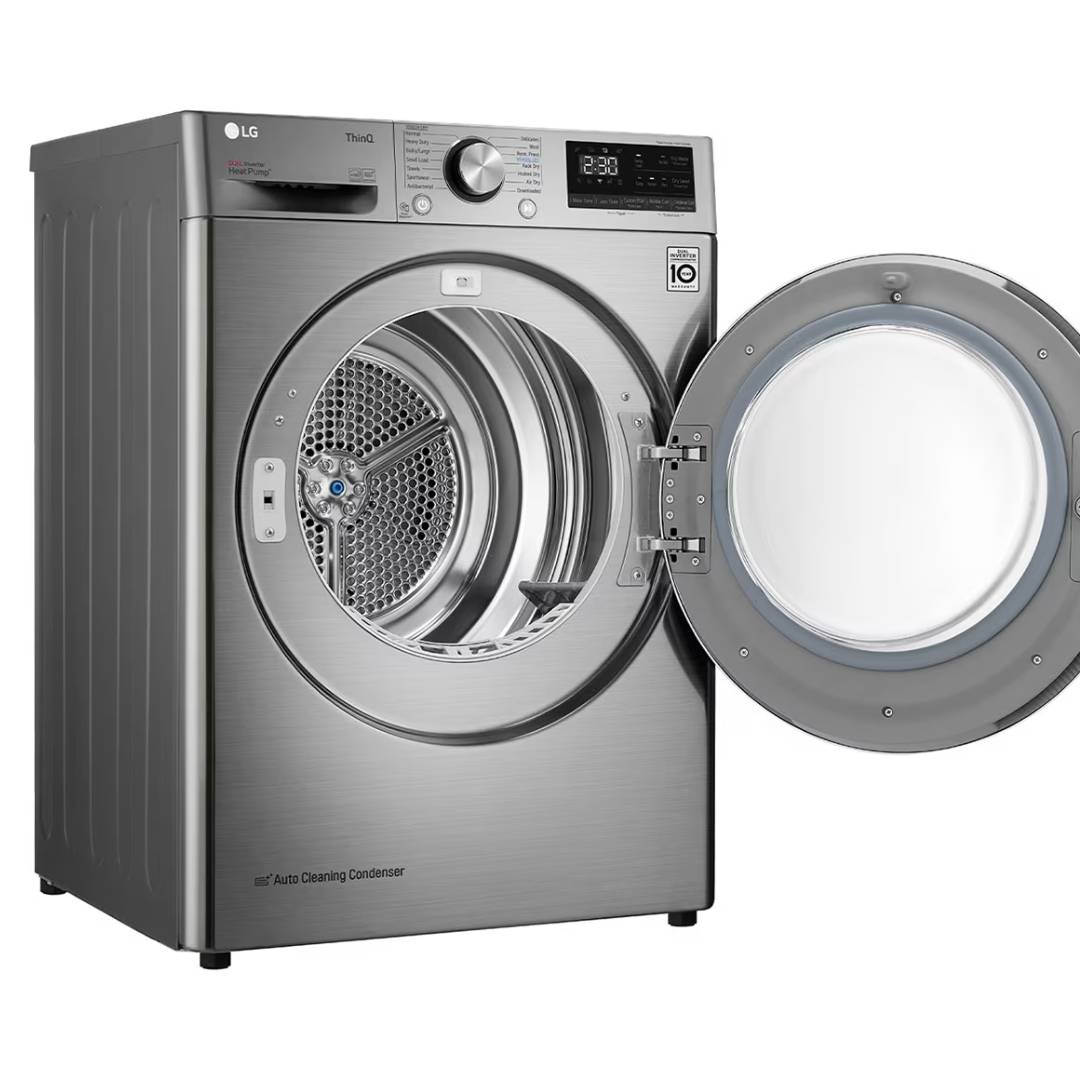 LG RH90V9PV8N Dual Inverter Heat Pump Dryer 9KG Stainless