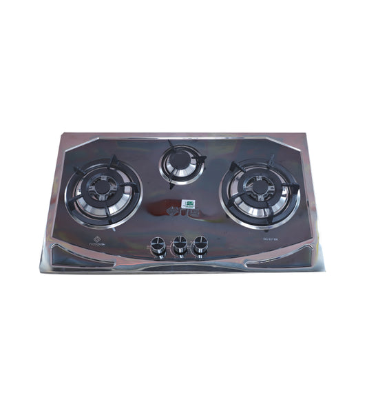 Nasgas BK-931 Gas Hob 3-Burner (Built in Gas Stove)