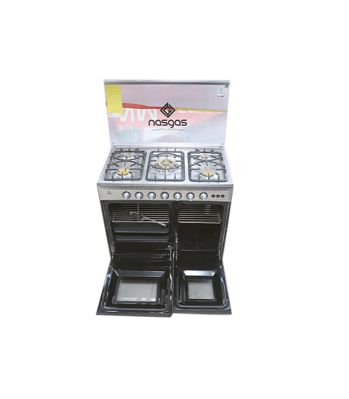 Nasgas DG-534 Cooking Range 5 Burners