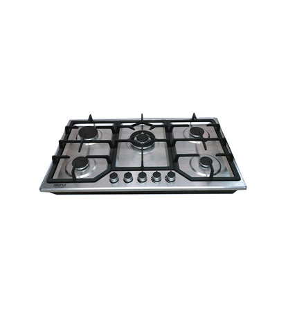 Profile PF-3455 Gas Hob 5-Burner Steel Built in (Gas Stove)/Chula