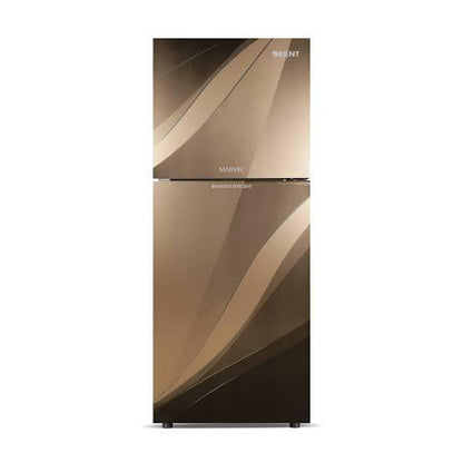 Orient Marvel 350 Refrigerator Blaze Golden, Grey and Purple