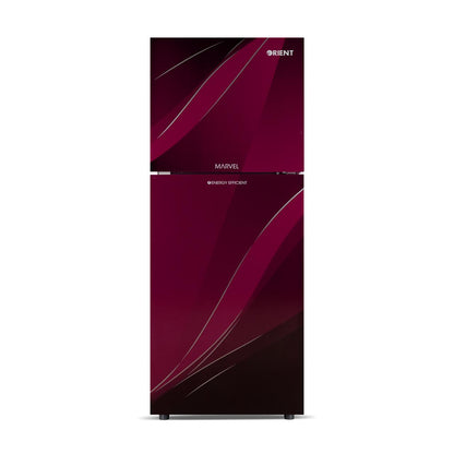 Orient Marvel 350 Refrigerator Blaze Golden, Grey and Purple