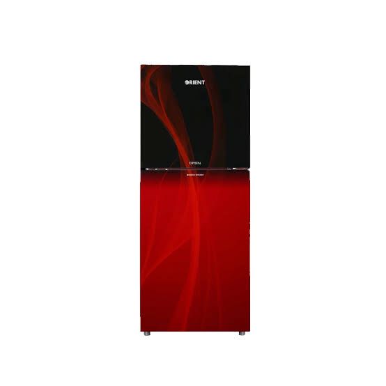 Orient Crystal GD 225 Refrigerator Glaze Red and Smoke Purple