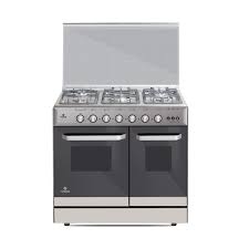 NASGAS COOKING RANGE NG-786 MERCURY GLASS 5 BURNERS