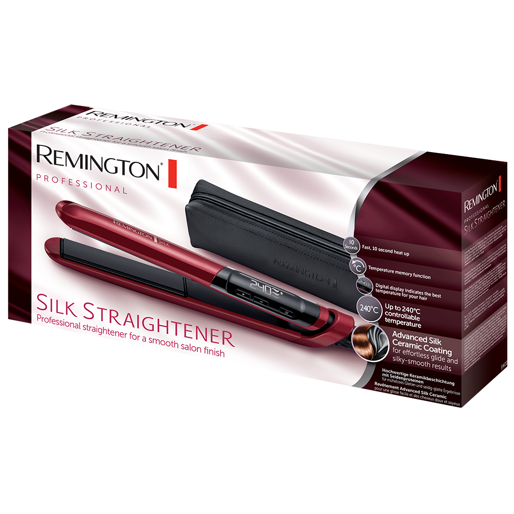 REMINGTON HAIR STRAIGHTENER SILK CERAMIC S9600 PC