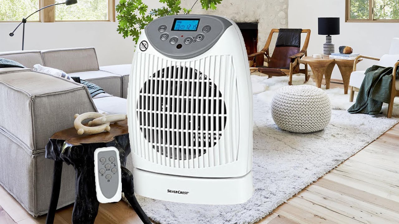 Silver Crest Digital Fan heater SC 910